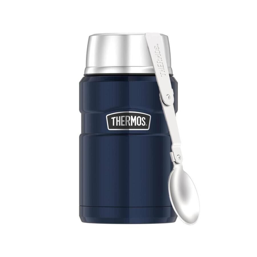 THERMOS STAINLESS KING YEMEK TERMOSU 0.71 LİTRE MAVİ