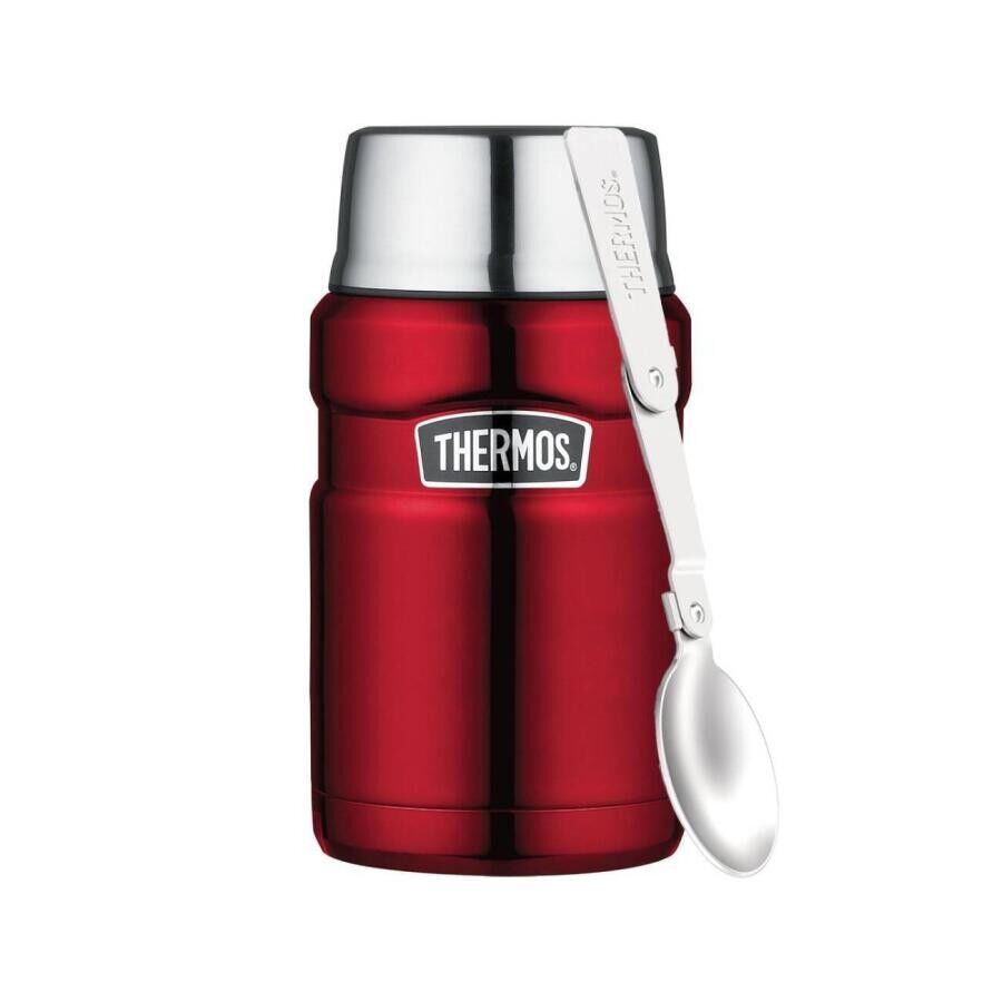 THERMOS STAINLESS KING YEMEK TERMOSU 0.71 LİTRE BORDO