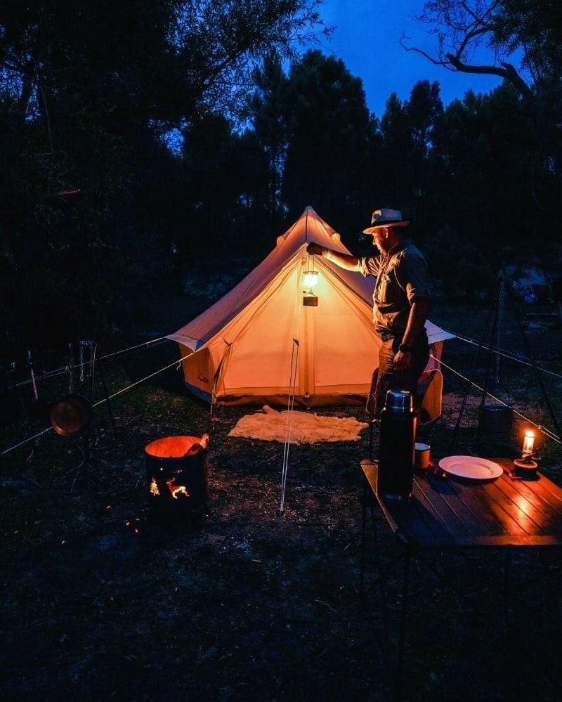 NURGAZ CAMPOUT 4 MT KANVAS ÇADIR