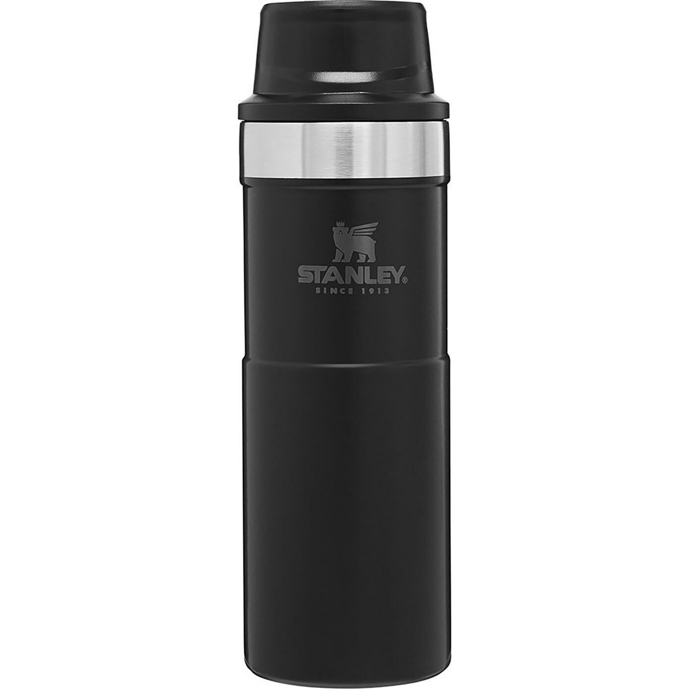 STANLEY KLASİK TRİGGER ACTİON TERMOS 0.47 LT SİYAH