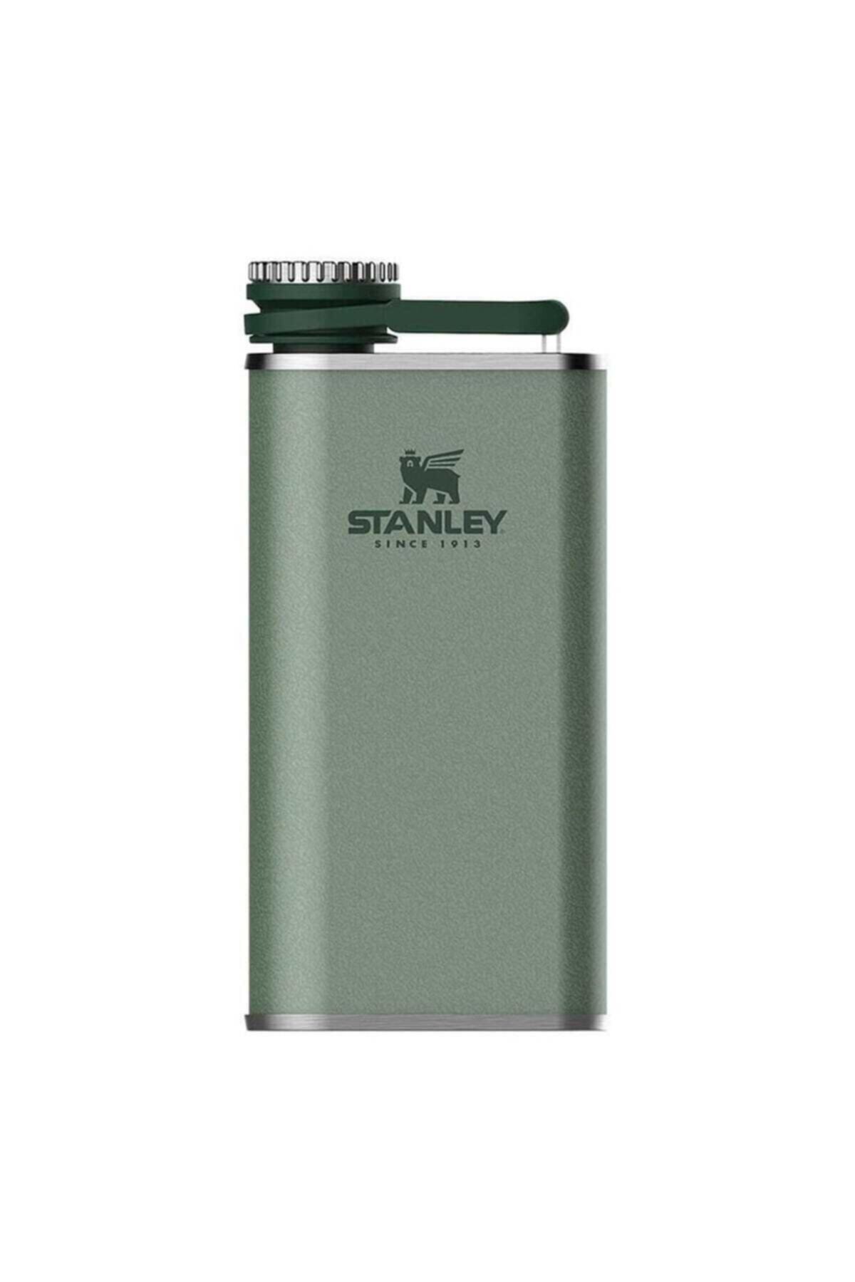 STANLEY 0.23 LİTRE PASLANMAZ ÇELİK CEP MATARASI YEŞİL
