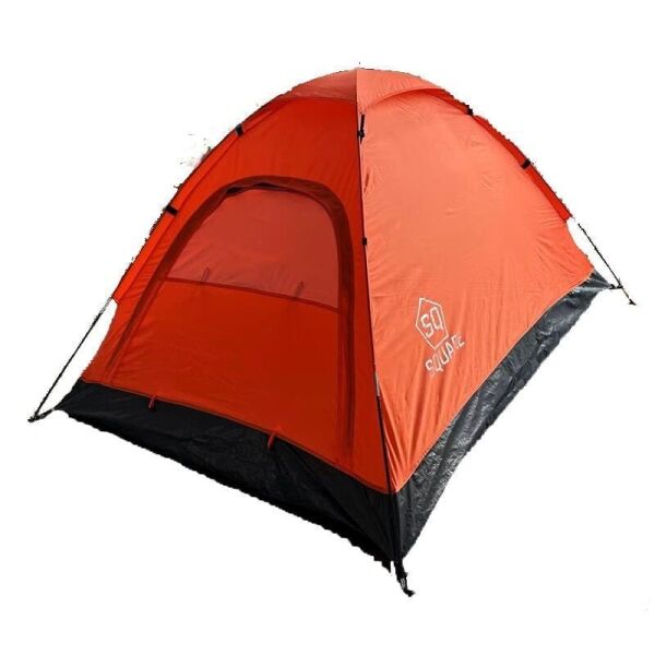 Square Ganges 2 Dark Orange Cadir