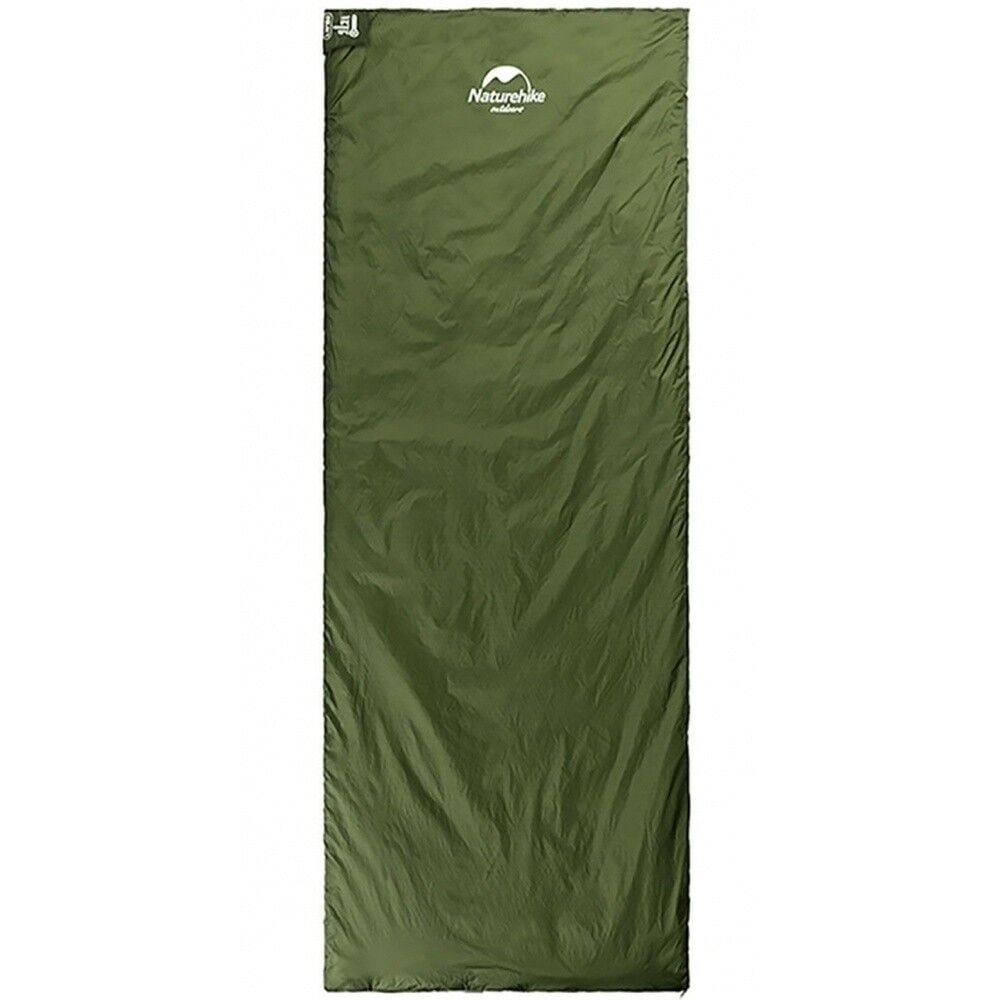 NATUREHIKE LW180 MİNİ UYKU TULUMU YEŞİL RENK  M BEDEN  SOL FERMUAR
