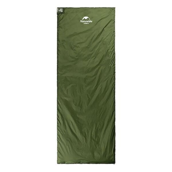 NATUREHIKE LW180 MİNİ UYKU TULUMU YEŞİL RENK  M BEDEN  SOL FERMUAR