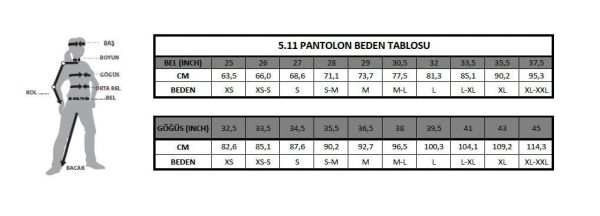 5.11 WM CIRRUS BAYAN PANTOLON