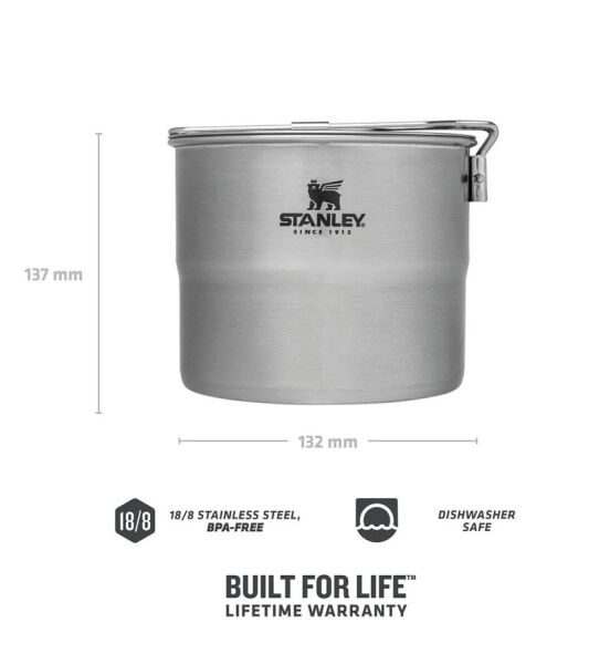 Stanley Adventure 2 Ki̇şi̇li̇k Yemek Pi̇şi̇rme Seti̇