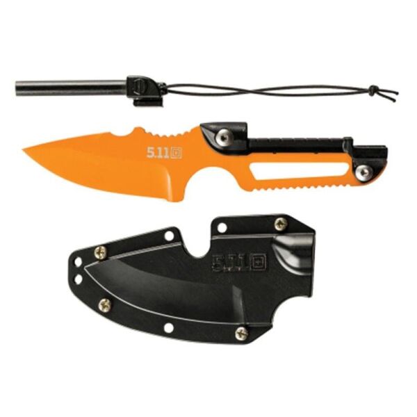5.11 FERRO SURVIVAL  ATEŞ BAŞLATICILI ÖZEL KILIFLI OUTDOOR BIÇAK