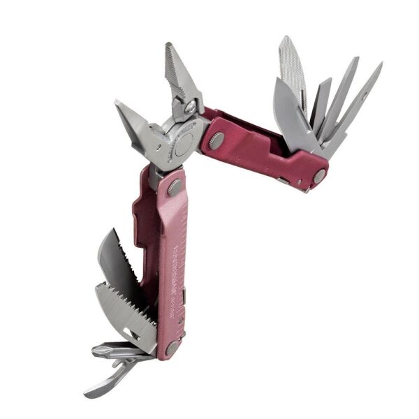 Leatherman Rebar Set Heathered Cranberry