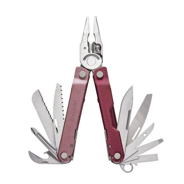 Leatherman Rebar Set Heathered Cranberry