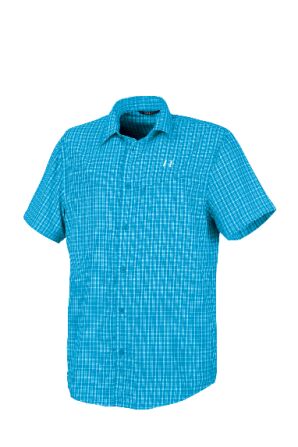 Ferrino Halifax Kısa Kollu Erkek Gömlek Kırmızı Kareli - XXL