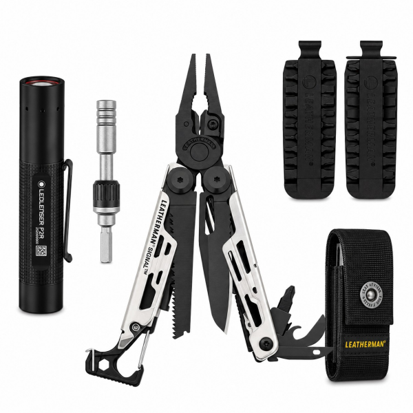 Leatherman Signal Tam Set Black & Silver