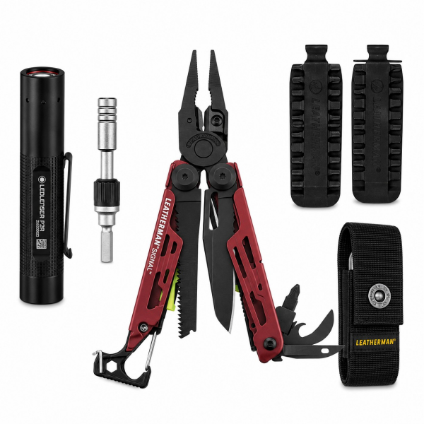 Leatherman Signal Tam Set Crimson