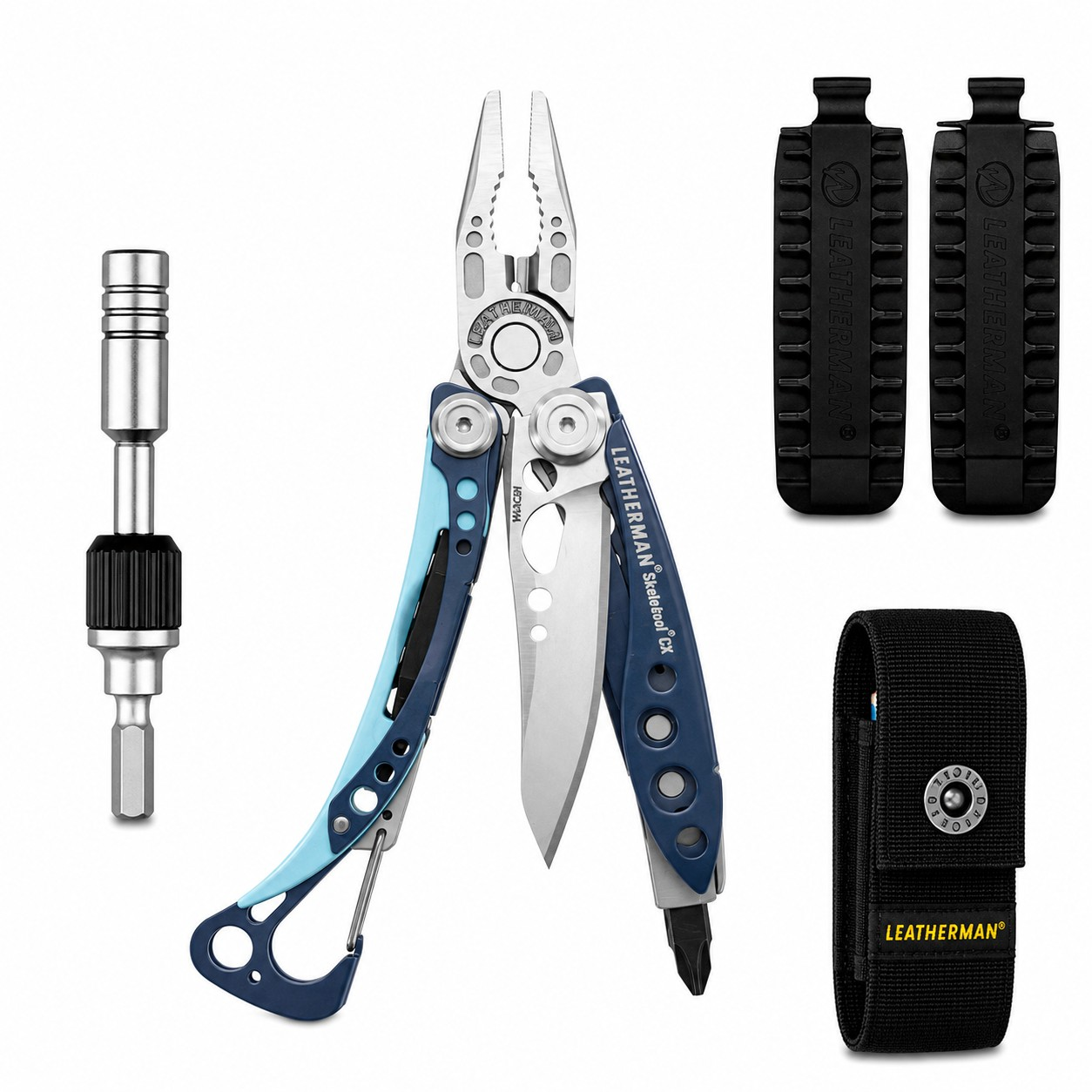 Leatherman Skeletool CX Nightshade Tam Set