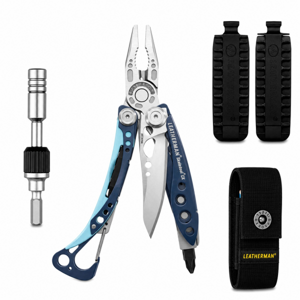 Leatherman Skeletool CX Nightshade Tam Set