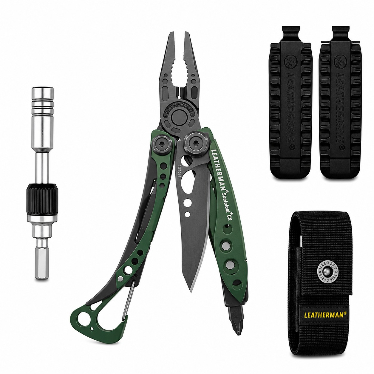 Leatherman Skeletool CX OD Green Tam Set