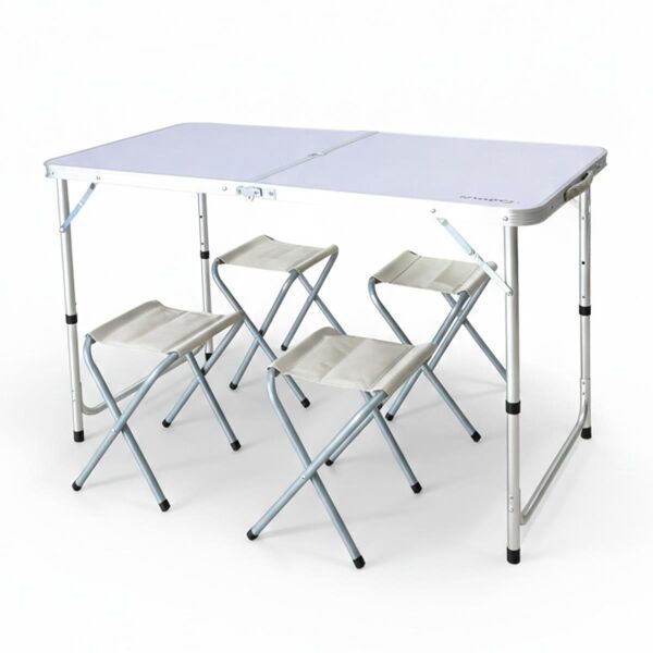 Madfox Nomad Duo Tabureli Katlanır Kamp Masası Seti