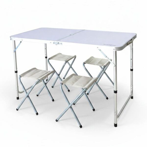 Madfox Nomad Duo Tabureli Katlanır Kamp Masası Seti