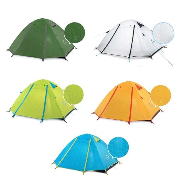 Naturehike P-Serisi 3 Kişilik Kamp Çadırı BEYAZ