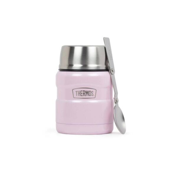 THERMOS STAINLESS KING YEMEK TERMOSU 0.47 L PEMBE RENK