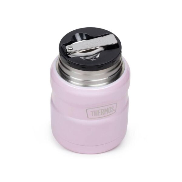 THERMOS STAINLESS KING YEMEK TERMOSU 0.47 L PEMBE RENK