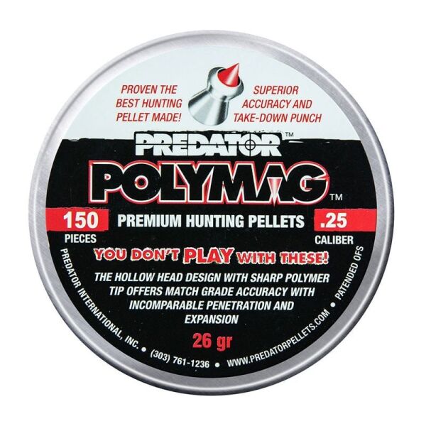 Jsb Polymag 6.35mm Havali Sacma (25 Cal)