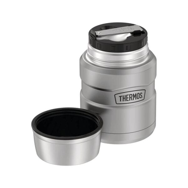 THERMOS STAINLESS KING YEMEK TERMOSU 0.47 L GRİ RENK