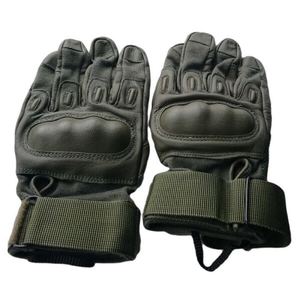 Swisspo Yesil Deri Eldiven