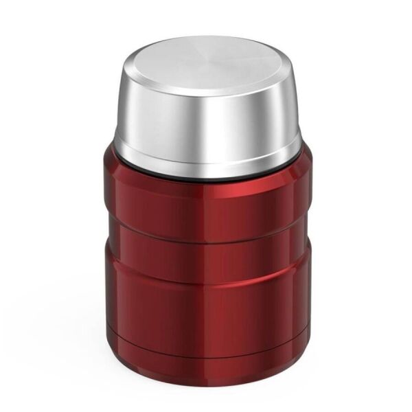 THERMOS STAINLESS KING YEMEK TERMOSU 0.47 L BORDO RENK
