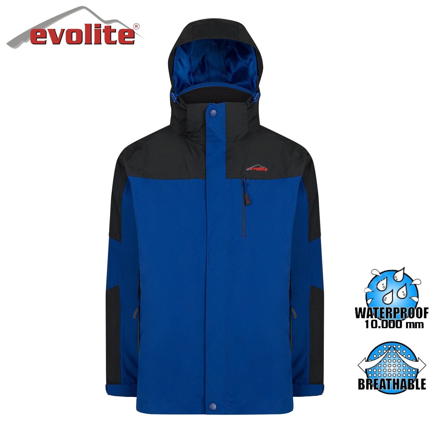 Evolite Diva Erkek 3in1 Mavi/Siyah Mont