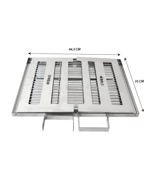 Nurgaz Katlanır Krom Mangal