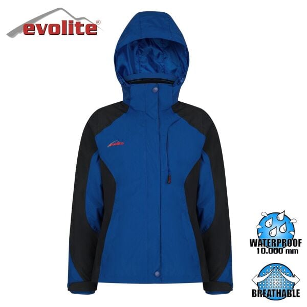 Evolite Diva Kadın 3in1 Mavi/Siyah Mont