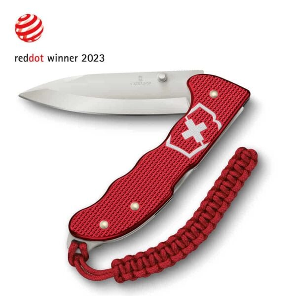 VICTORINOX 09415D20 EVOKE ALOX CAKI KIRMIZI