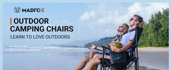 Madfox Moonchair Deluxe Katlanır Kamp Sandalyesi