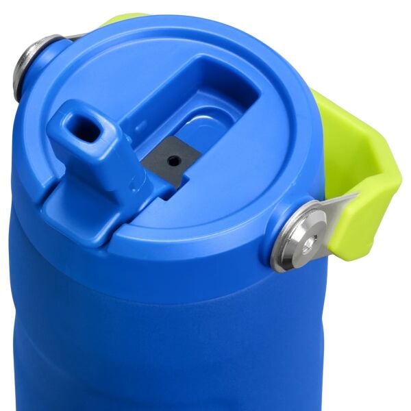 Stanley The IceFlow™ Bottle Flip Straw 0.47 Litre Cobalt Chartreuse