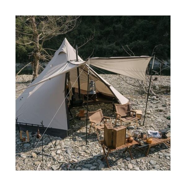 NATUREHİKE Ranch 6 Kişilik 4 Mevsim Lüks Kamp Çadırı