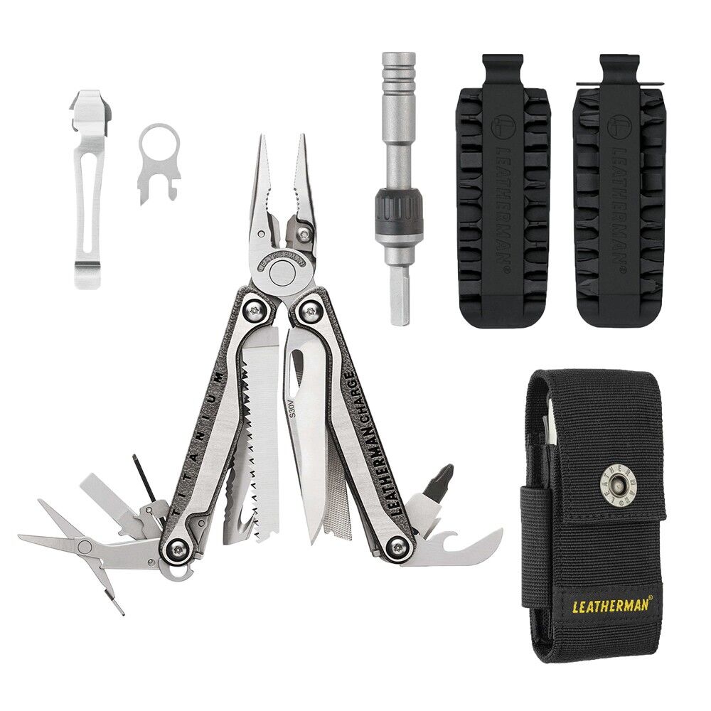 Leatherman Charge Plus Tti Tam Set Full Paket