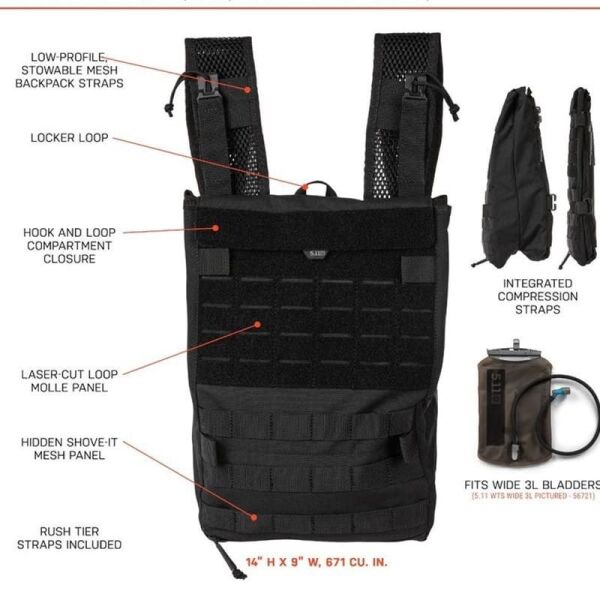 5.11 Pc Hydration Carrier