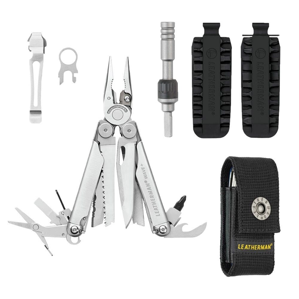 LEATHERMAN WAVE PLUS TAM SET FULL PAKET