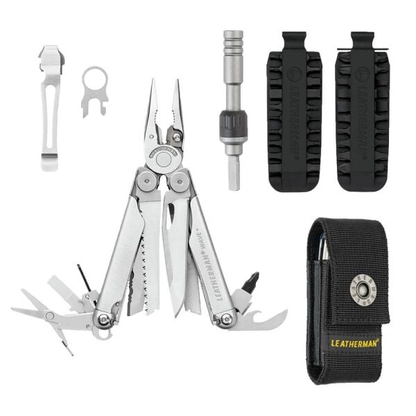 LEATHERMAN WAVE PLUS TAM SET FULL PAKET