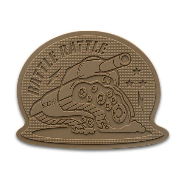 5.11 BATTLE RATTLE DESERT PATCH