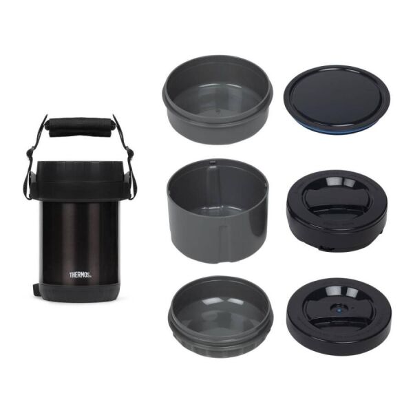 THERMOS JBG-1800 3 BÖLMELİ YEMEK TERMOSU