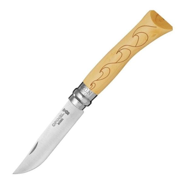 Opinel Inox 7 No Waves Isleme Caki (001552)