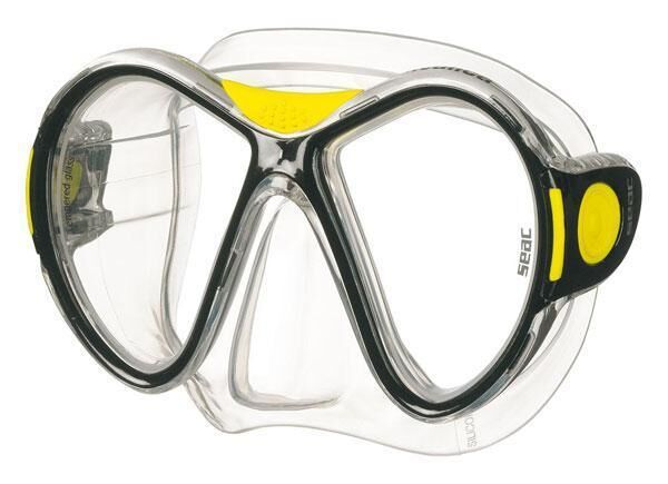 Seac Sub Maske Italica (seffaf Slk./sari Cerceve)