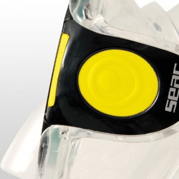 Seac Sub Maske Italica (seffaf Slk./sari Cerceve)