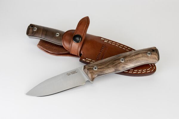 Lionsteel B35 Walnut Handle Bıçak