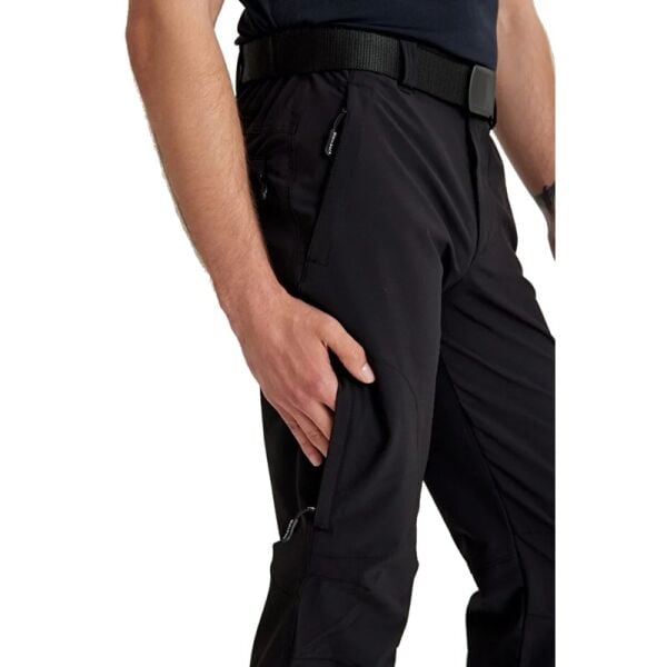 Q&Steinbock Hades Yazlık Erkek Outdoor Pantolonu Siyah