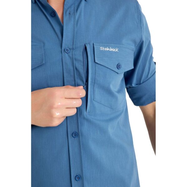 Q&Steinbock Sithonia Man Shirt Mavi