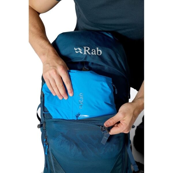 RAB Exion 65 Litre Dağcılık ve Kamp Çantası Tempest Blue