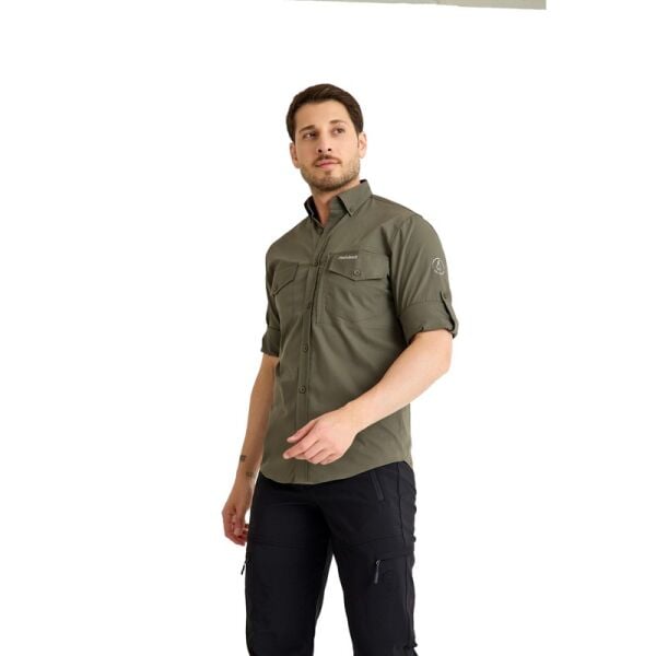 Q&Steinbock Sithonia Man Shirt Haki