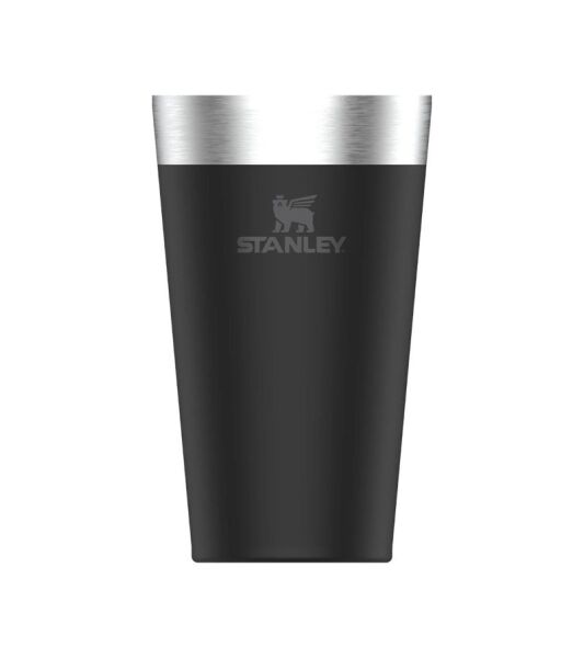 Stanley The Stacki̇ng Termos Bardak 0.47 Li̇tre Si̇yah Renk